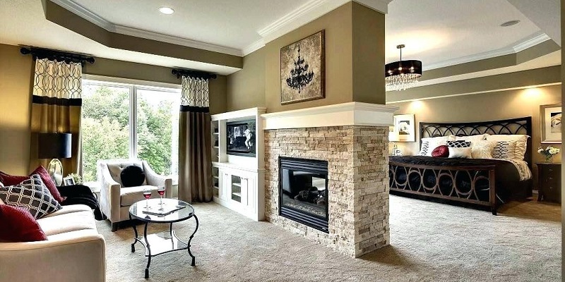 Image That Shows The Enchanting Master Bedroom Fireplace Best Ideas