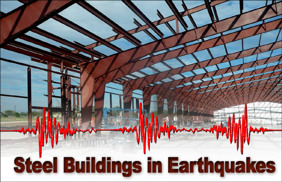 Image Showing Building Structures Made of Steel With a Solid Strength During Earthquake